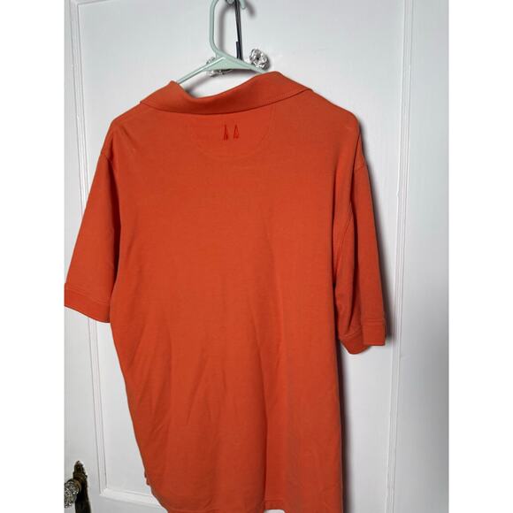 Greg Norman Orange Mickey Mouse Embroidered Golf Polo Shirt Men's Large - Picture 8 of 9